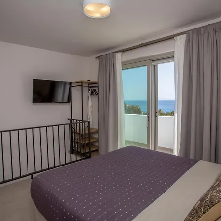 公寓 Only Yours , Mykonos - Private Pool & Sea View Near Scorpios *