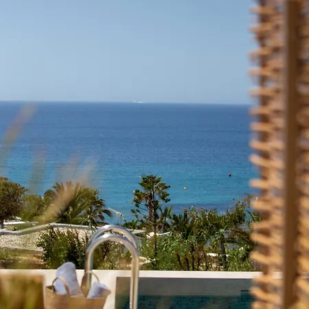 公寓 Only Yours , Mykonos - Private Pool & Sea View Near Scorpios 帕瑞加