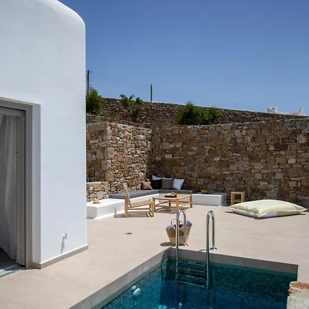 Only Yours , Mykonos - Private Pool & Sea View Near Scorpios 帕瑞加