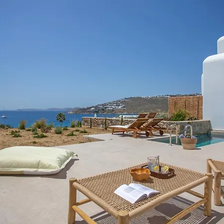 Only Yours , Mykonos - Private Pool & Sea View Near Scorpios