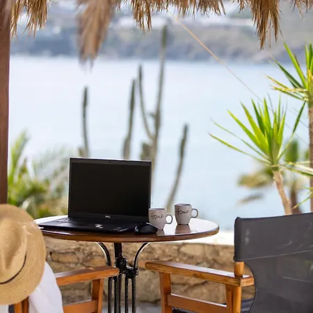 公寓 Only Yours , Mykonos - Private Pool & Sea View Near Scorpios