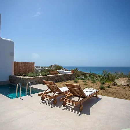 Only Yours , Mykonos - Private Pool & Sea View Near Scorpios 公寓 帕瑞加