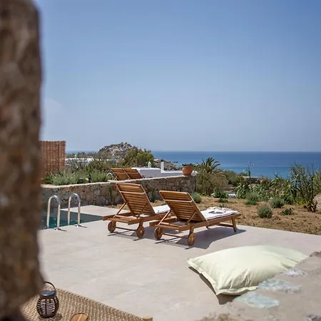 Only Yours , Mykonos - Private Pool & Sea View Near Scorpios *