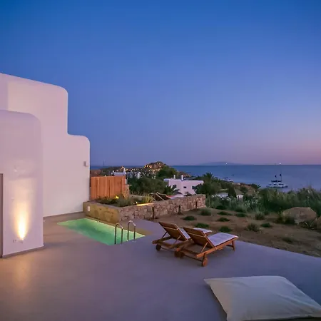 Only Yours , Mykonos - Private Pool & Sea View Near Scorpios Apartment Strand Paraga