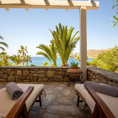Only Yours , Mykonos - Private Pool & Sea View Near Scorpios 帕瑞加