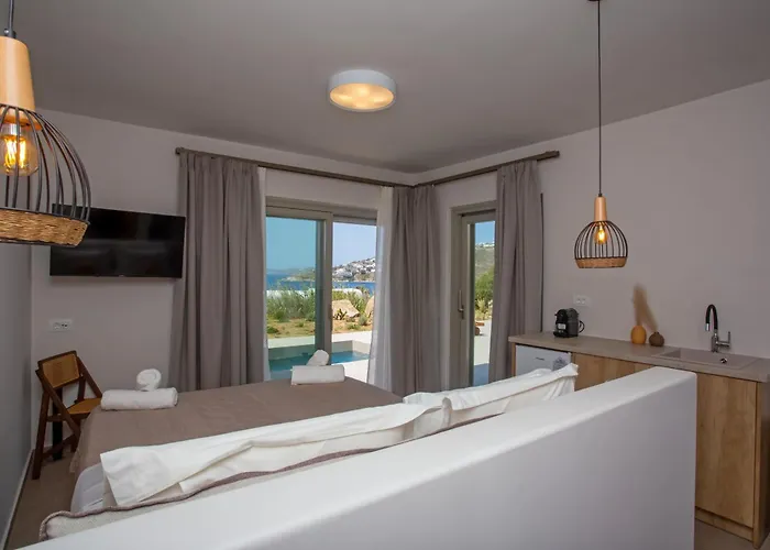 Only Yours , Mykonos - Private Pool & Sea View Near Scorpios Appartement