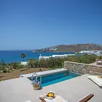 公寓 Only Yours , Mykonos - Private Pool & Sea View Near Scorpios