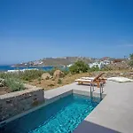 公寓 Only Yours , Mykonos - Private Pool & Sea View Near Scorpios *