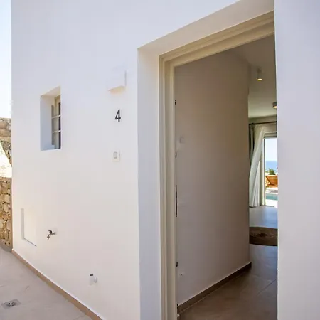 公寓 Only Yours , Mykonos - Private Pool & Sea View Near Scorpios *