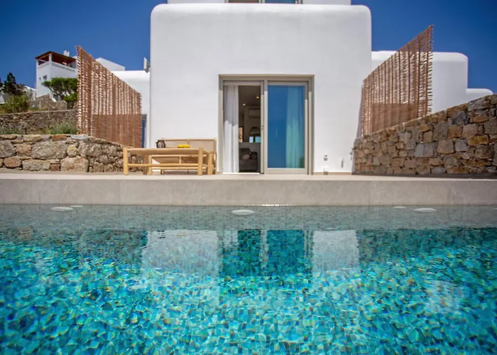 Only Yours , Mykonos - Private Pool & Sea View Near Scorpios Apartman *