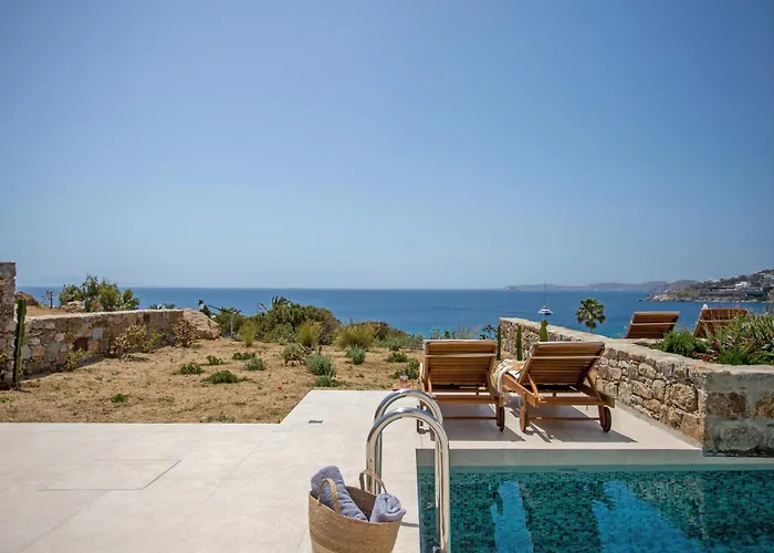 Apartman Only Yours , Mykonos - Private Pool & Sea View Near Scorpios *