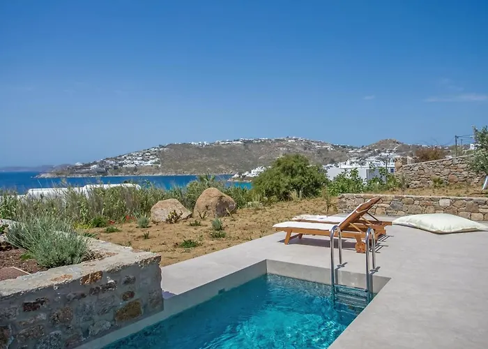 Apartman Only Yours , Mykonos - Private Pool & Sea View Near Scorpios *