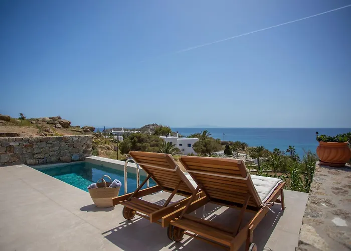 Only Yours , Mykonos - Private Pool & Sea View Near Scorpios Apartman