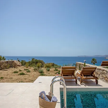شقة Only Yours , Mykonos - Private Pool & Sea View Near Scorpios *