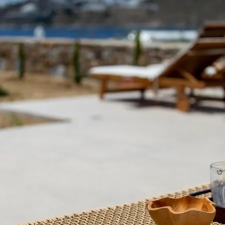 Only Yours , Mykonos - Private Pool & Sea View Near Scorpios شقة *