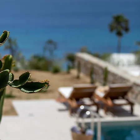 Only Yours , Mykonos - Private Pool & Sea View Near Scorpios شقة بارانْغا